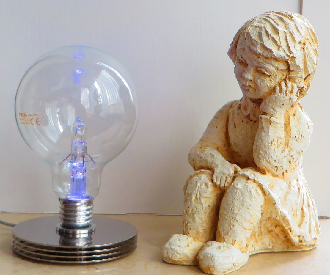 Atmosphere Lighting Lamps From Waste Material.