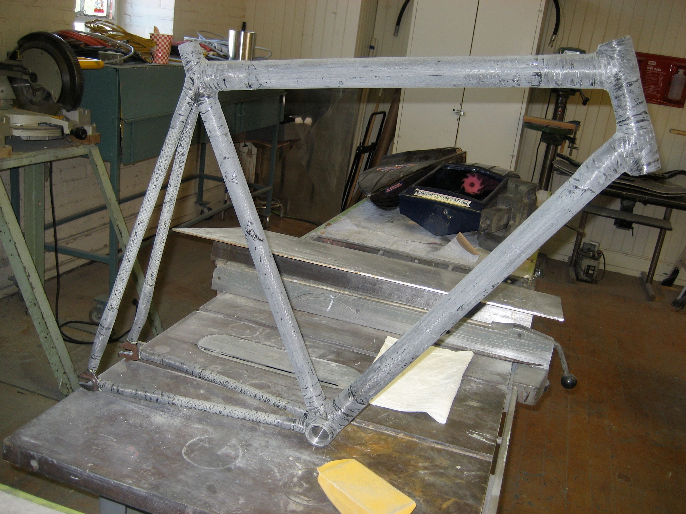 diy carbon fiber bike frame