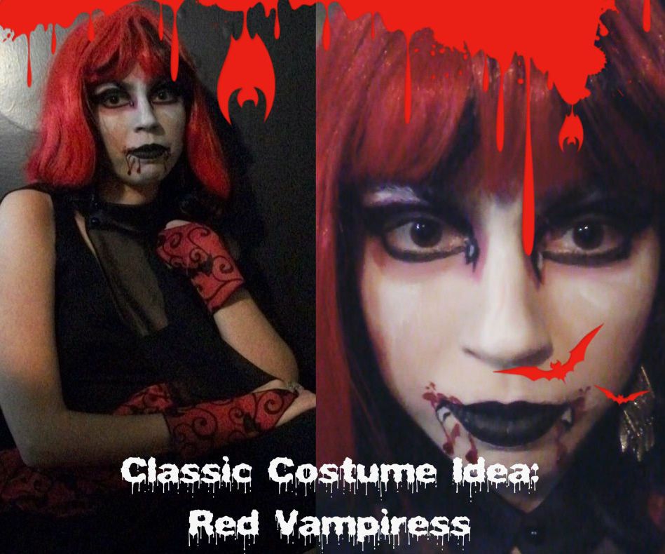 Classic Costume Idea: Red Vampiress