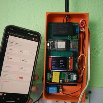 DIY IoT Smart Energy Meter With ESP32, LoRa - Web Monitoring : 12 Steps ...