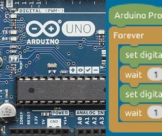Simple Arduino Robot - Block Programming for Kids
