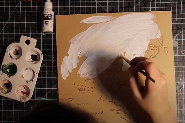 Prepare the Acrylic Layer