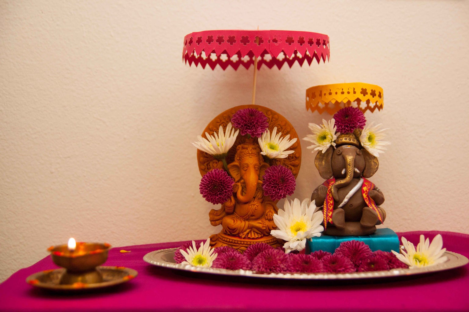 CUTE LITTLE BAL GANESH AT HOME