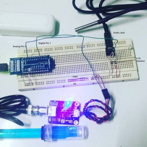 Arduino มอนิเตอร์สระว่ายน้ำผ่าน Cloud ดูค่า pH และอุณหภูมิ