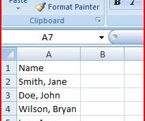 Breaking Apart Text Using Excel