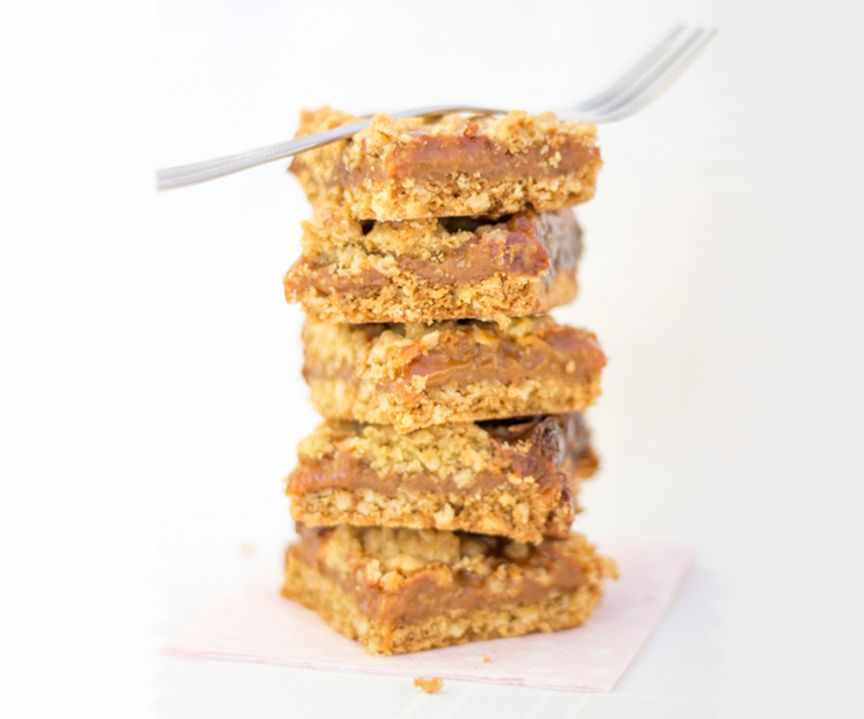 How to Make Dulce De Leche Oat Bars