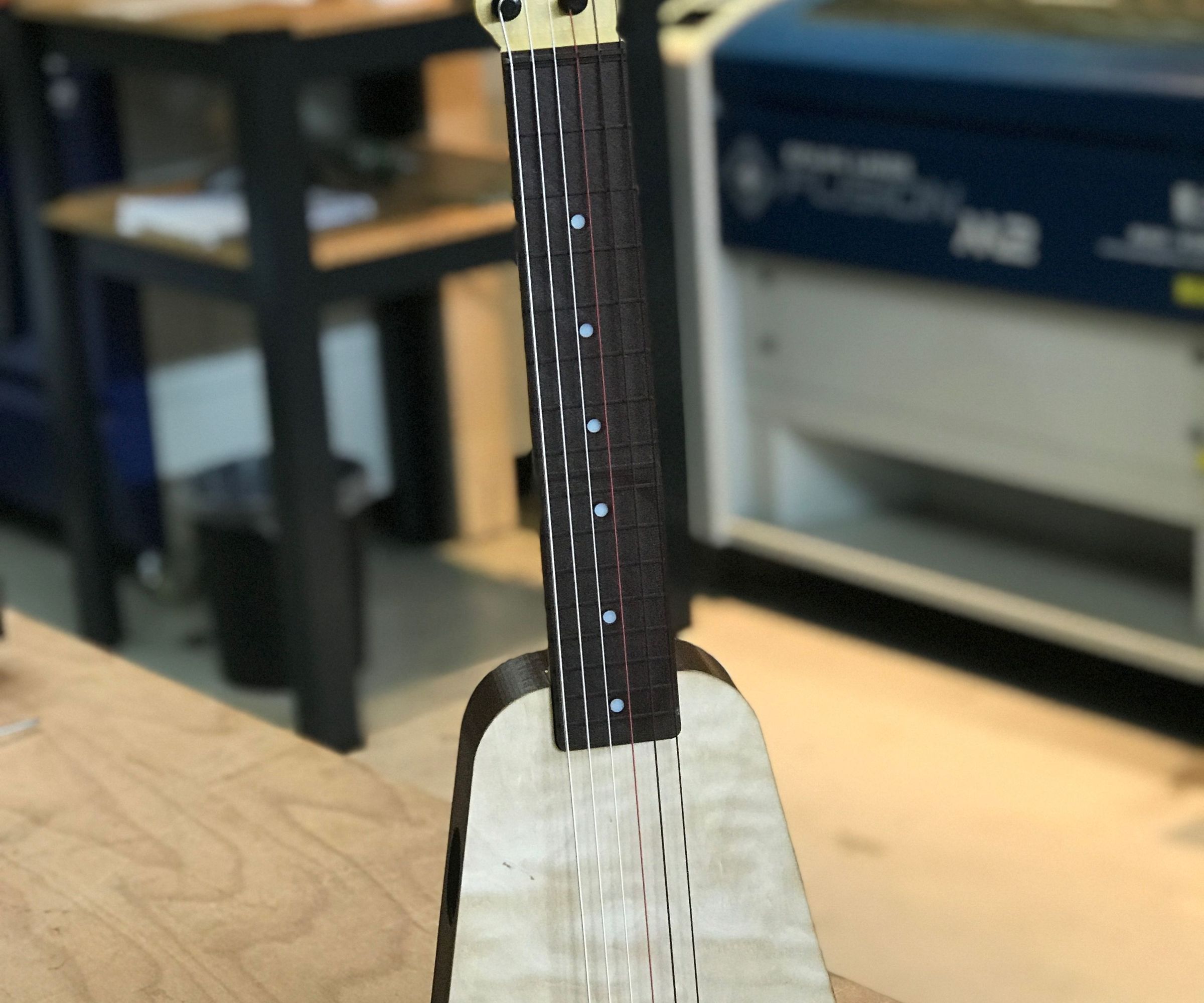 3D Printed Guitalele (6 String Ukulele)