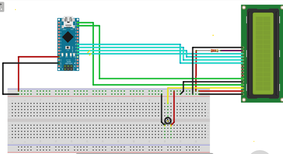 16*2 LCD Interfacing With Arduino Nano : 4 Steps - Instructables