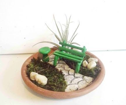 How to Make a Fairy Garden Patio With Polymer Clay