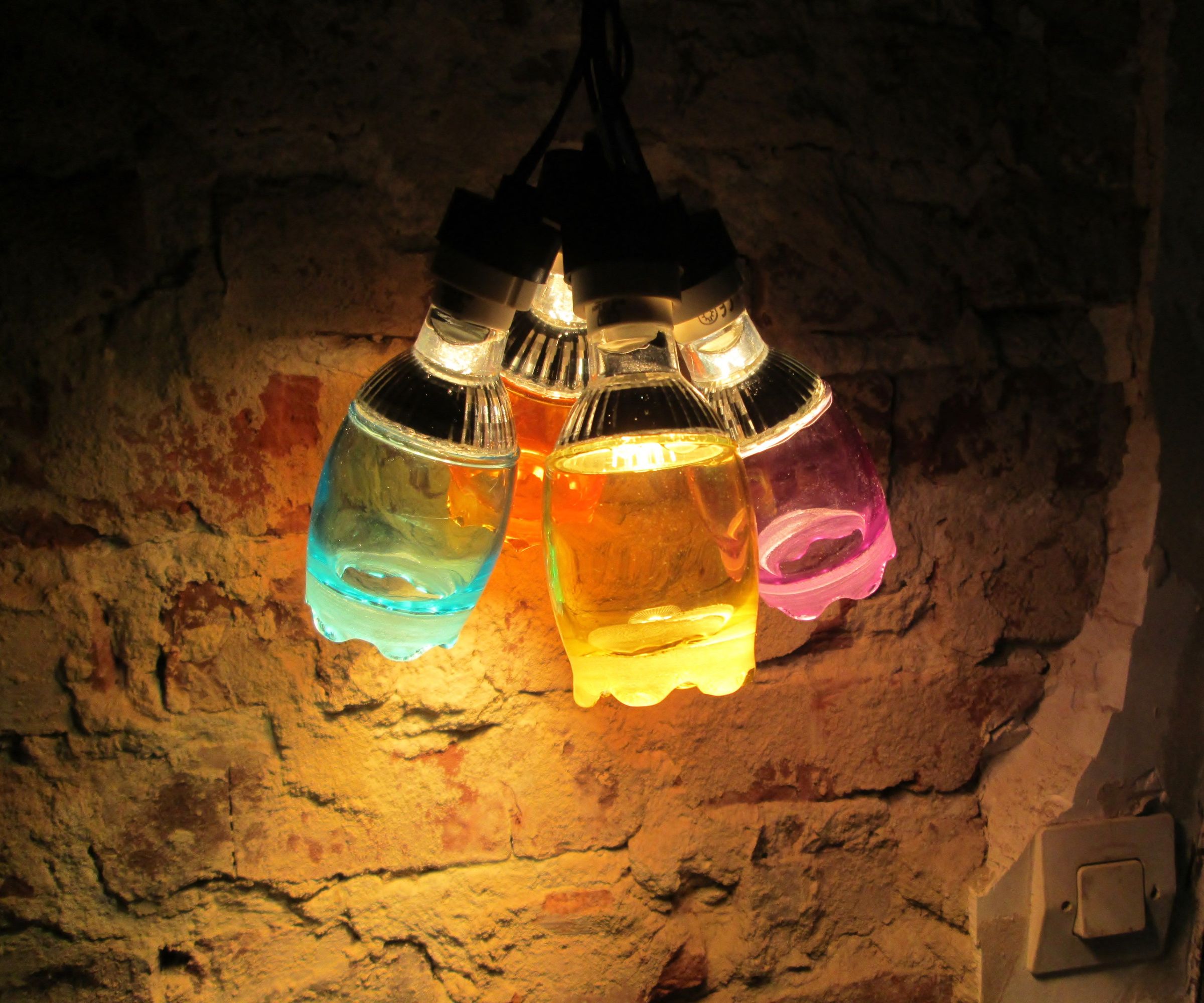Shooter Glass Grape Lamp