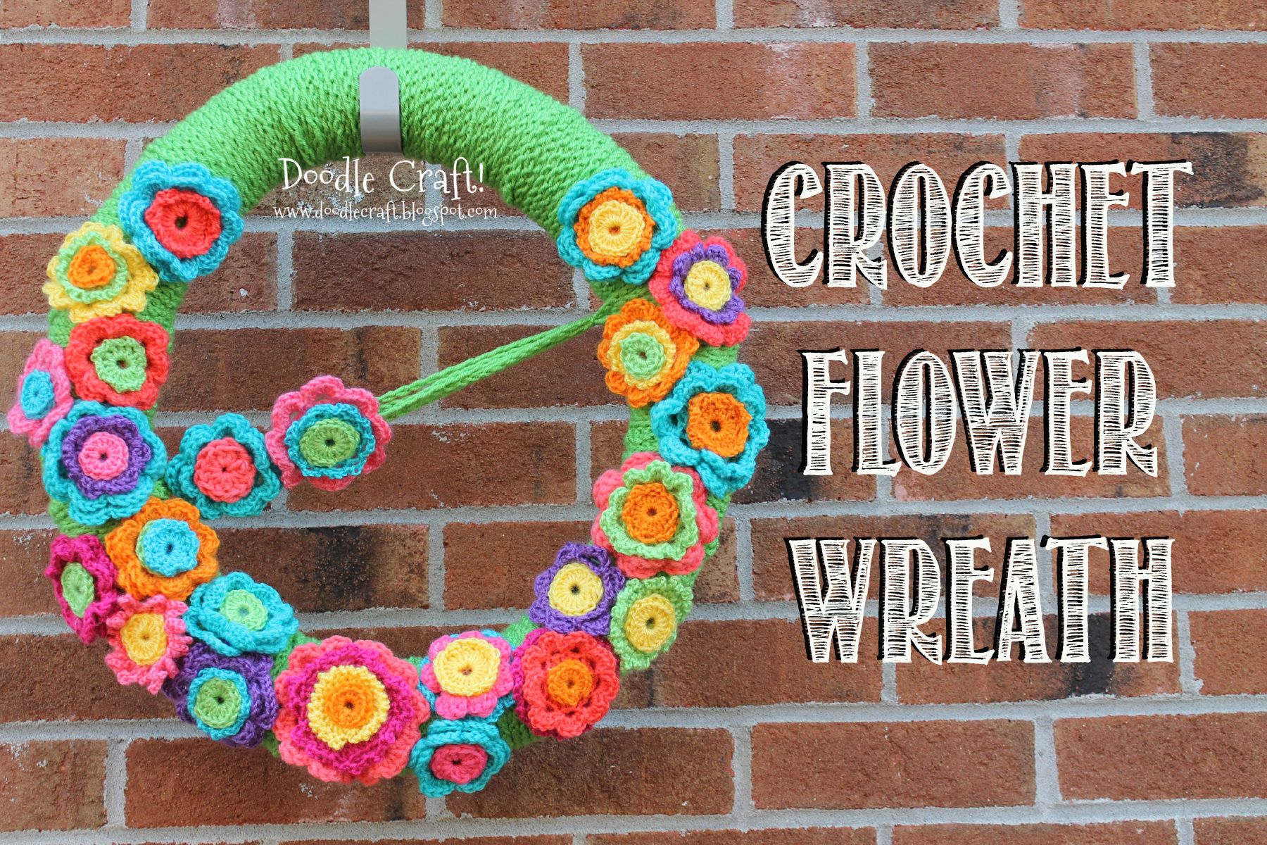 Crochet Flower Wreath! 5 Steps (with Pictures) Instructables