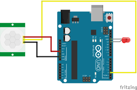 How to Use a PIR Motion Sensor With Arduino : 5 Steps - Instructables