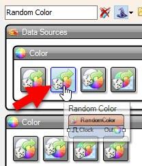 In Visuino Add Components