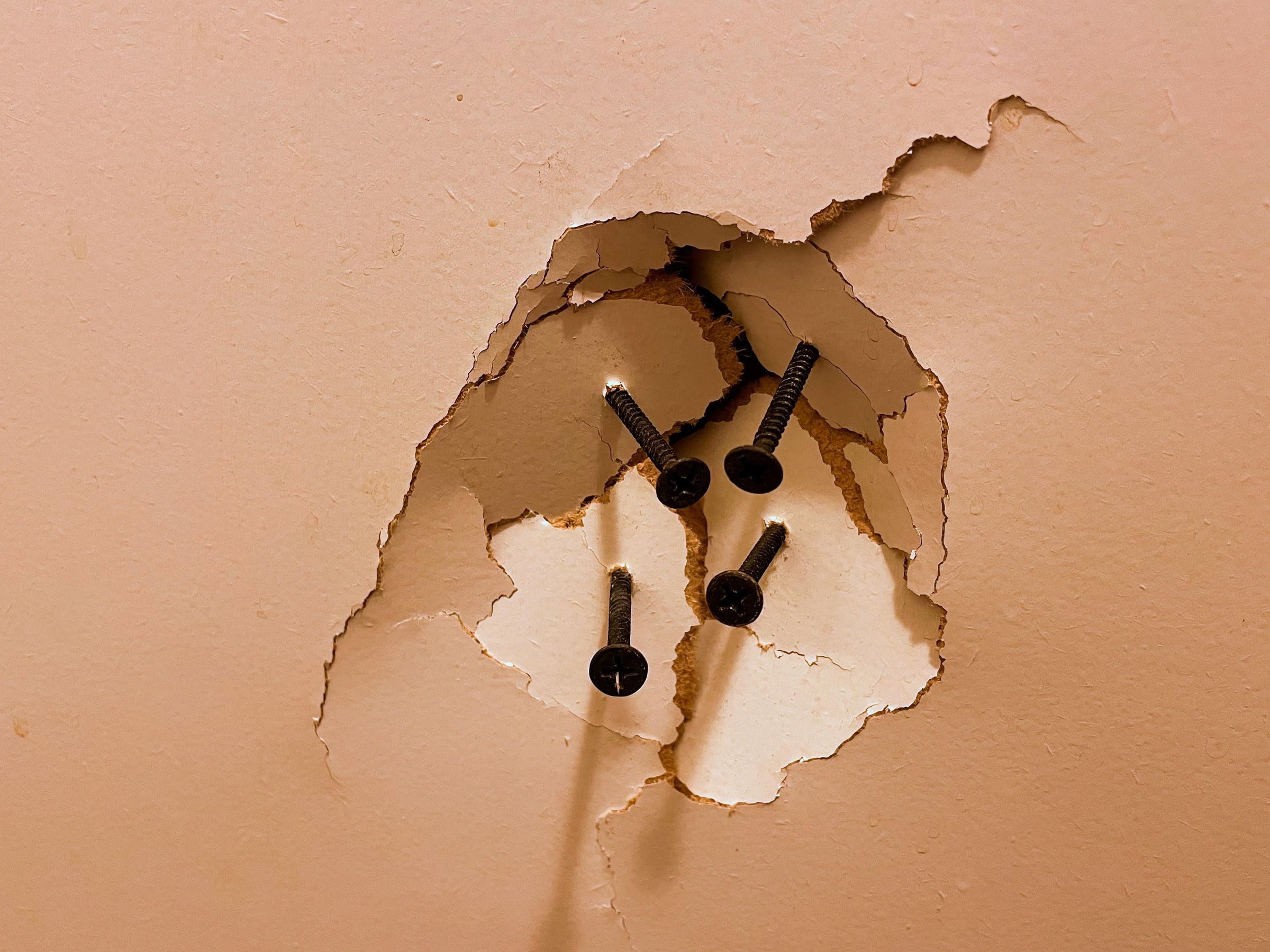 Punched Hole In Wall Clearance Buy