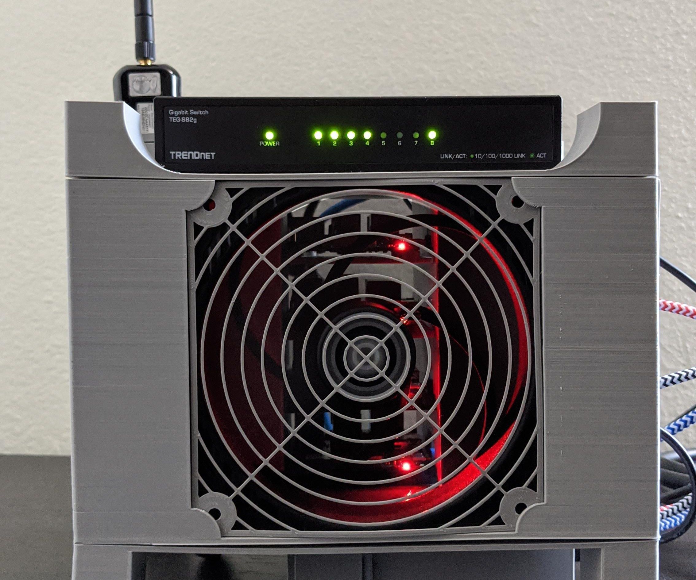 Raspberry Pi Cluster Case