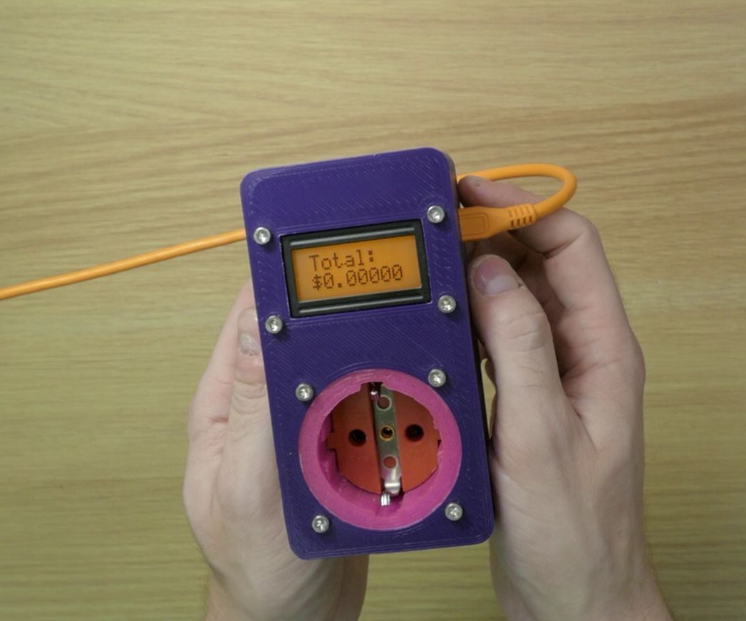 Arduino Energy Cost Electrical Meter Device