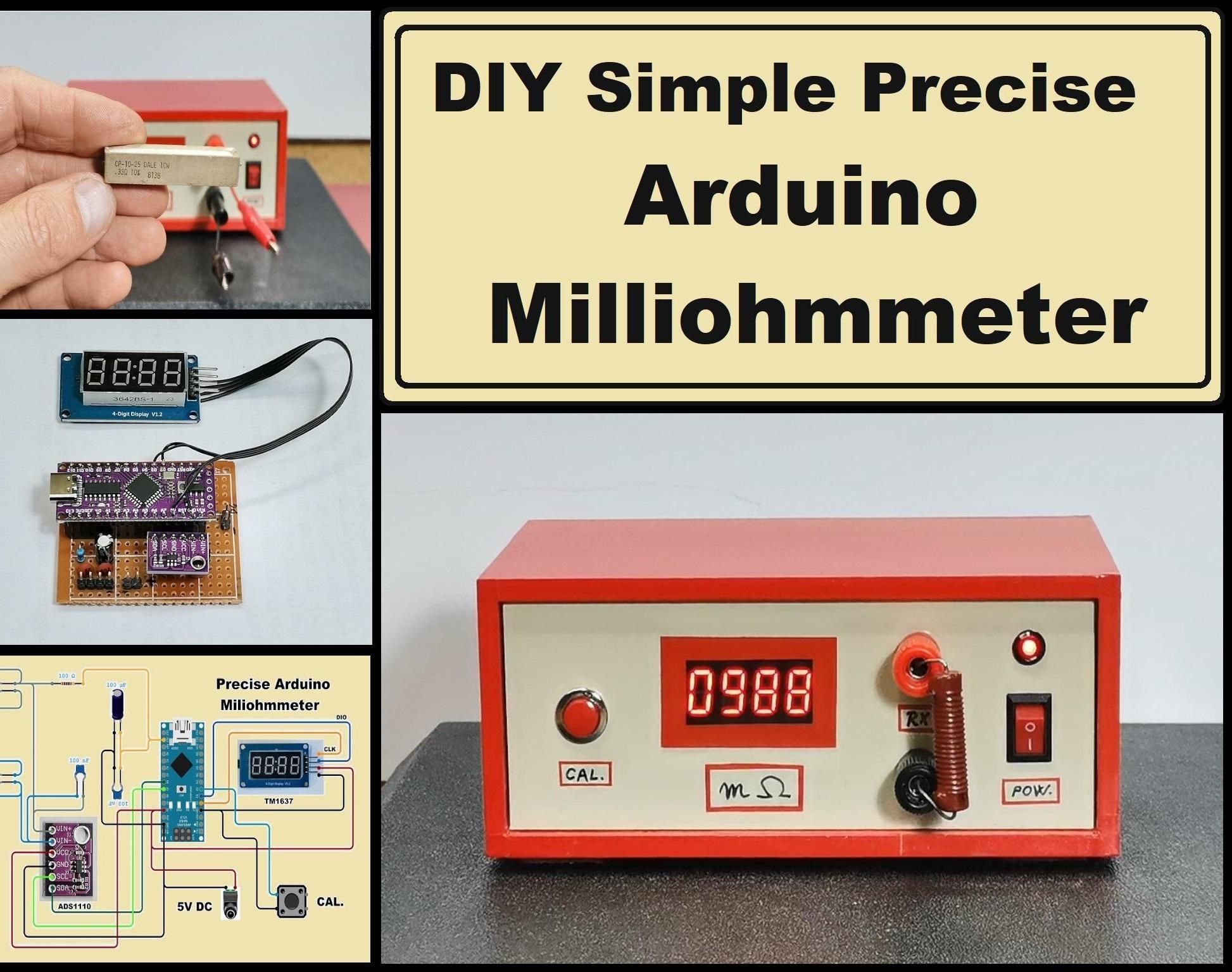 DIY Precise Arduino Miliohmmeter