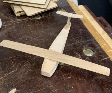 Wooden Toy Plane