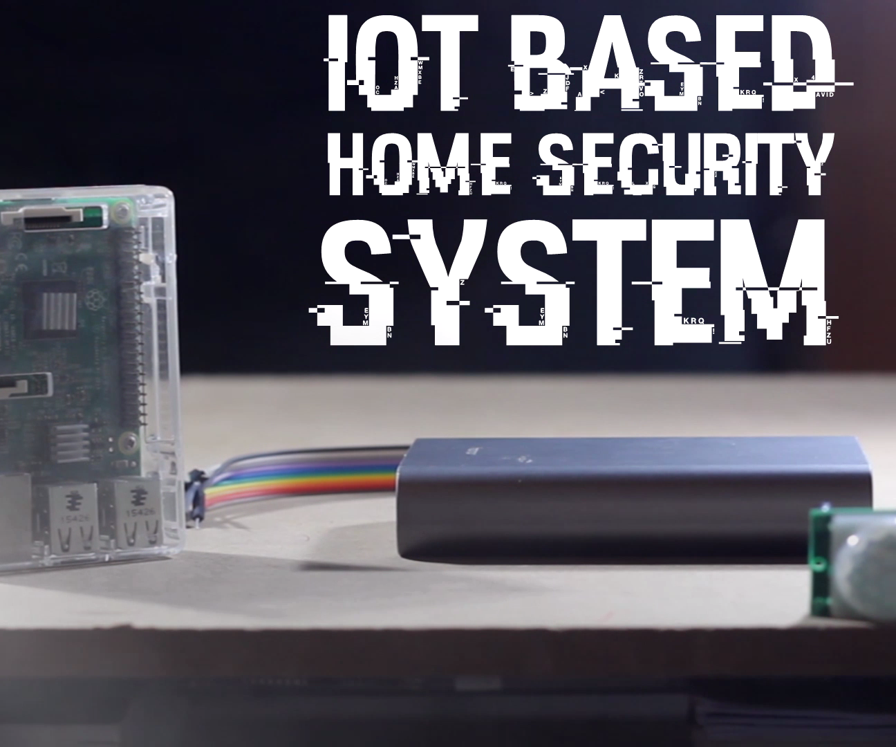 IoT Based Home Security System ( Raspberry + Cayenne + PIR Sensor )