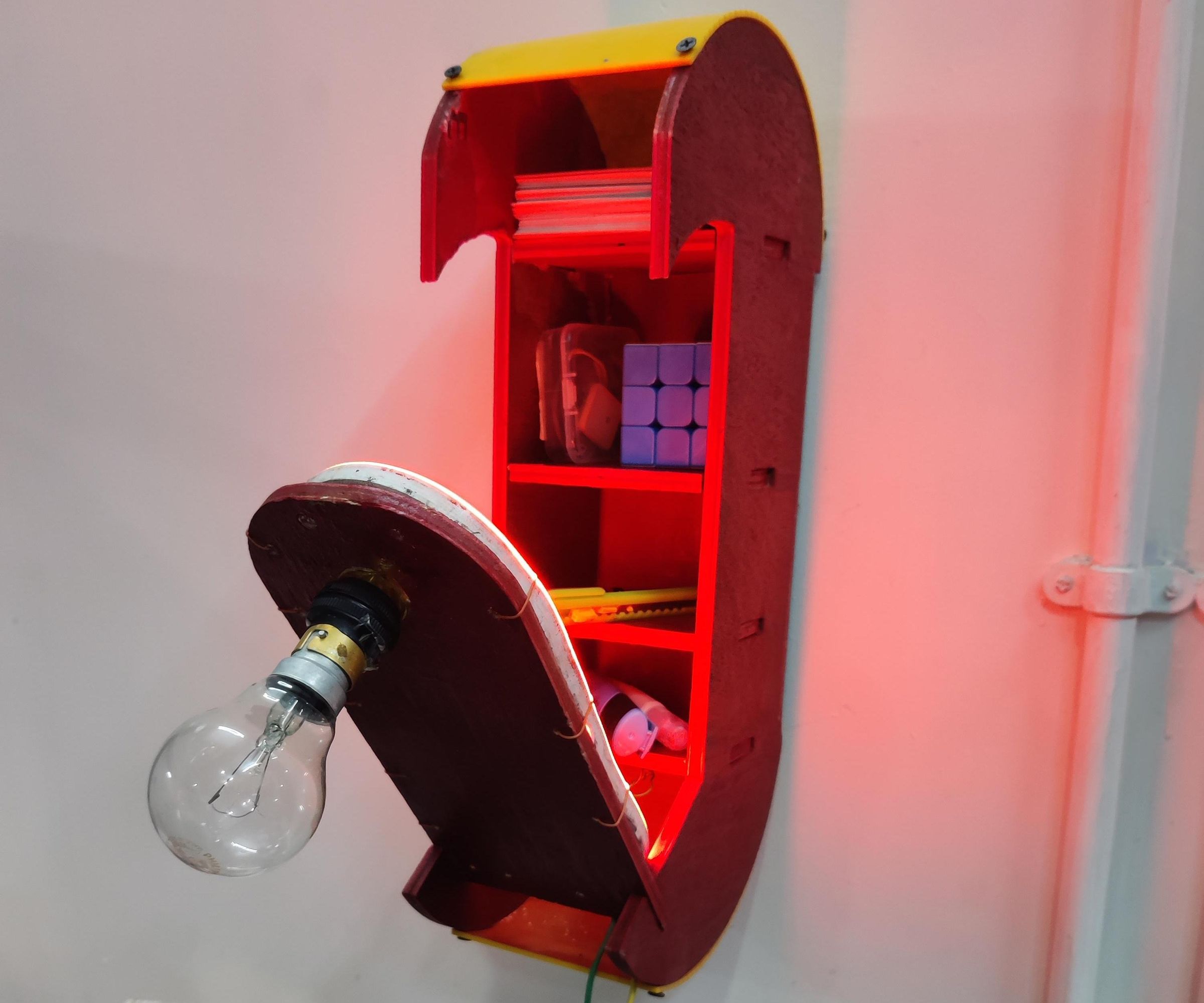 Multi Tasking Bookshelf