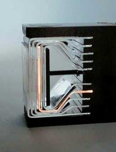 Light Pipe Display for a Digital Clock