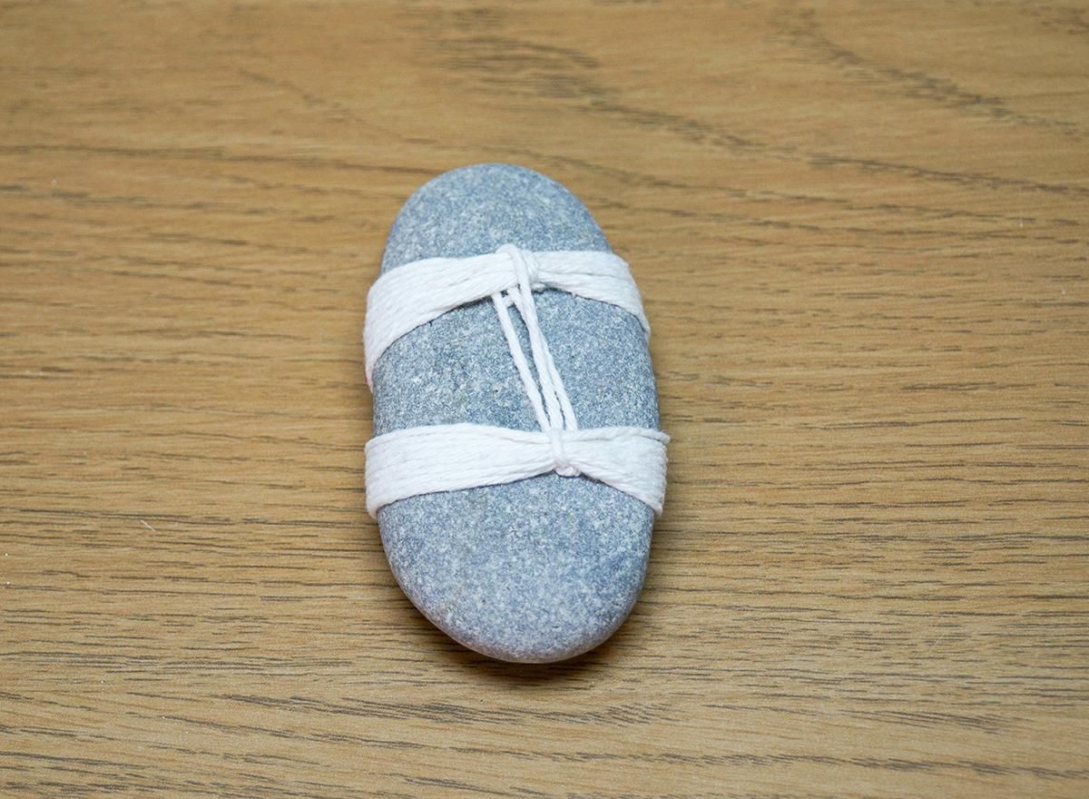 DIY Decorative Wrapped Stones | Japanese-Inspired Crafts : 15 Steps ...