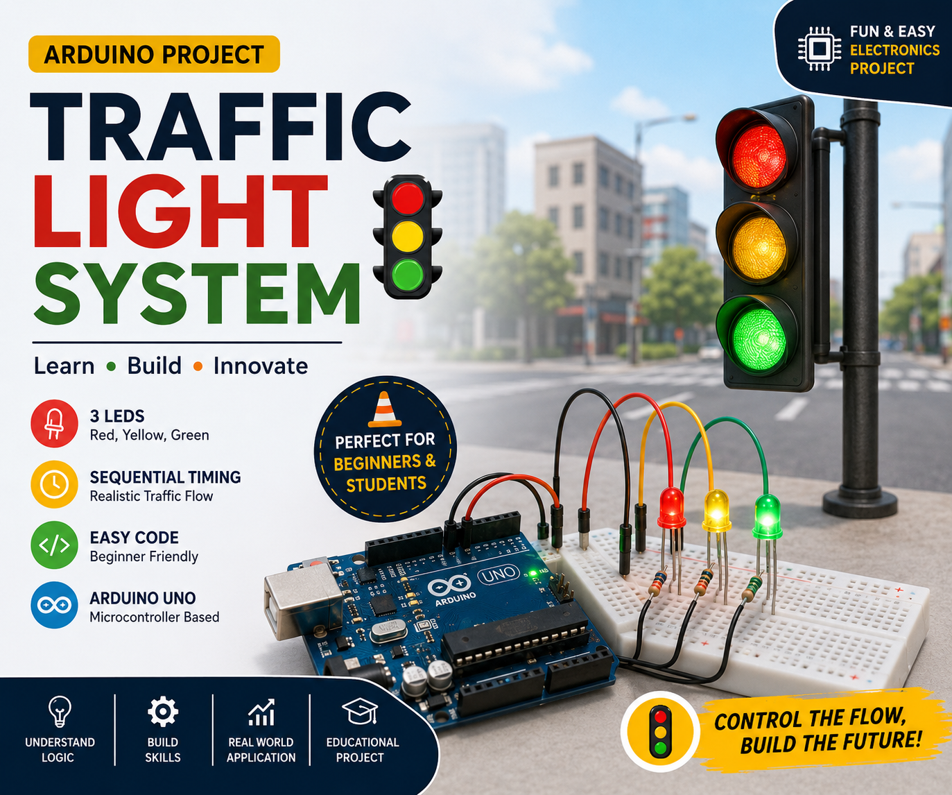 Traffic Light System : 10 Steps - Instructables