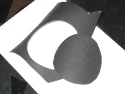 Cut Paper to Fit Inside the Filter Ring