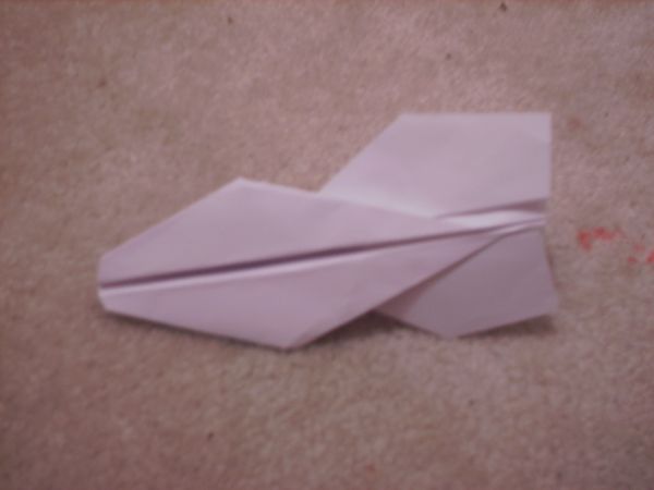 Boomerang Paper Airplane