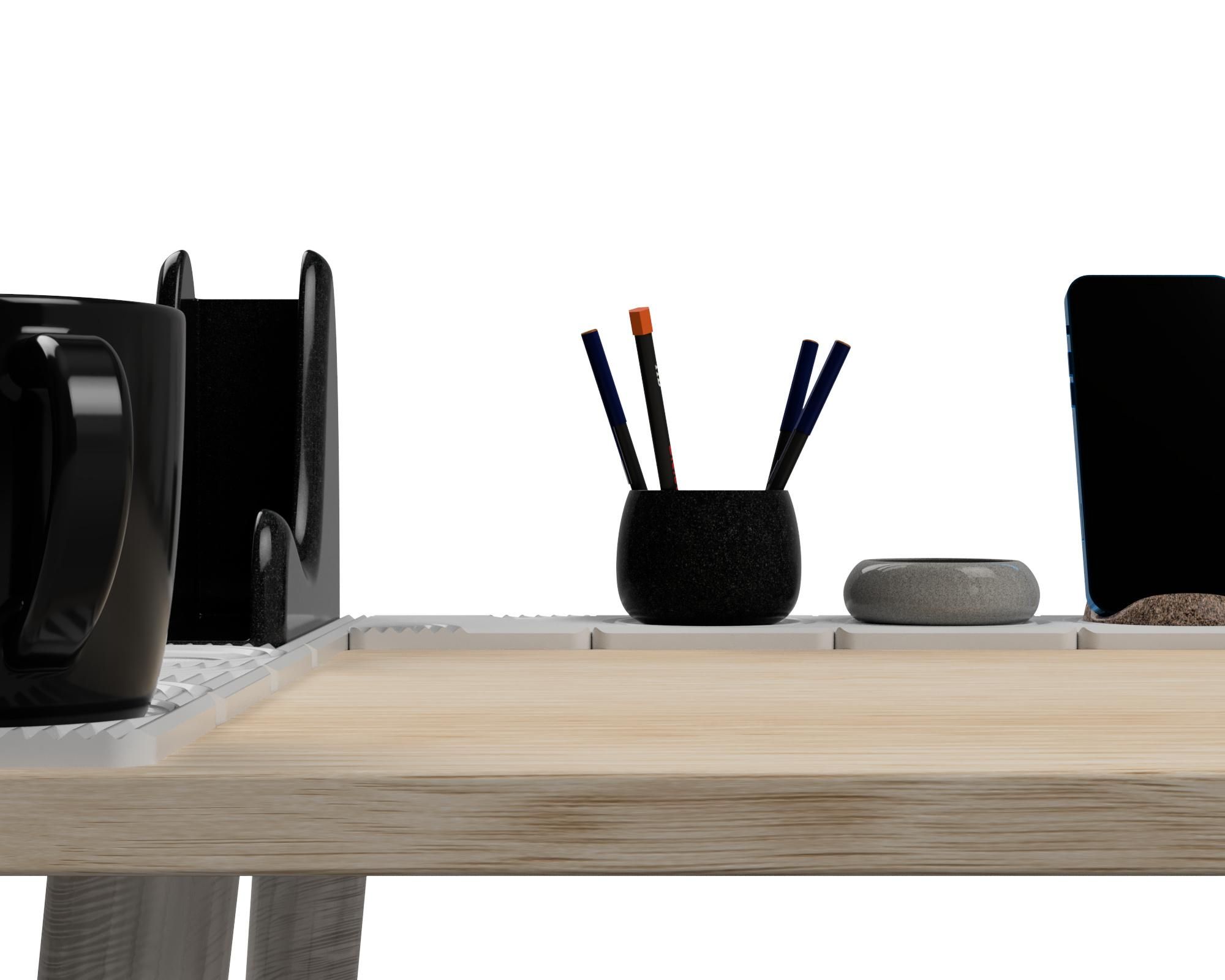 The Zen Desk Organizer 6 Steps Instructables