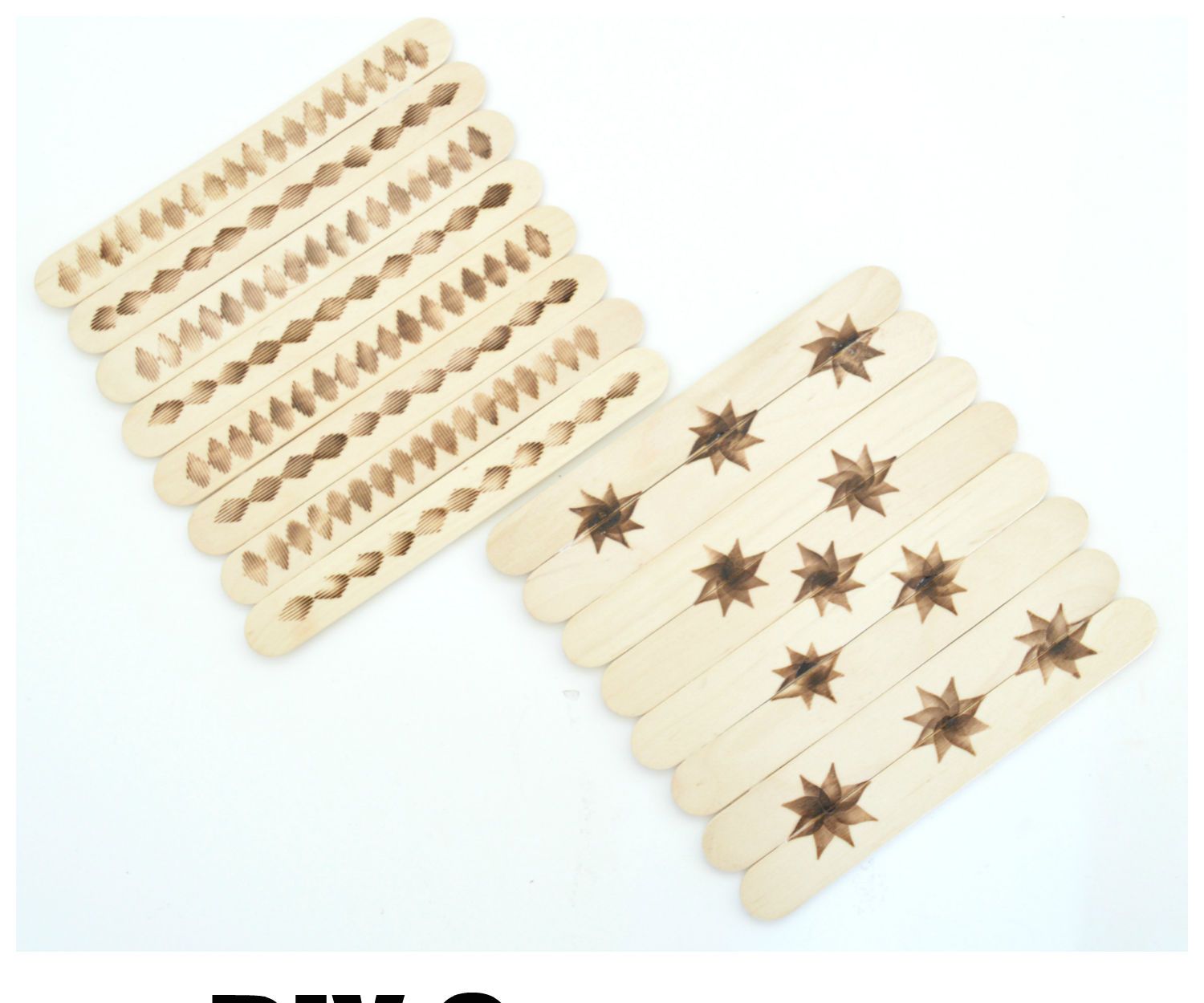 DIY Popsicle Stick Coasters
