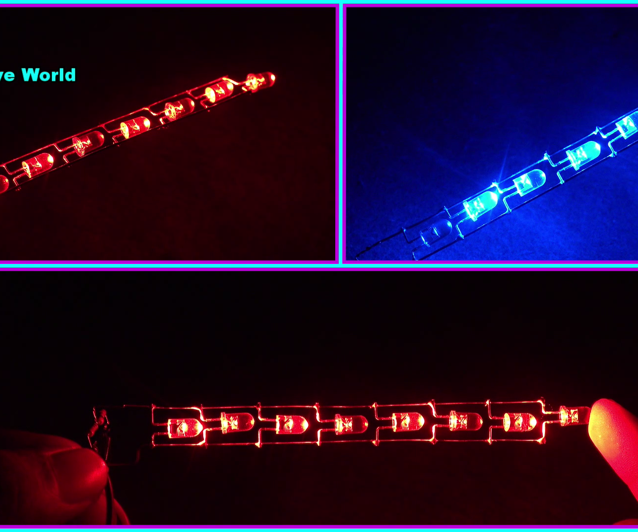 LED Chaser - Single Line LED Chaser Circuit Using NE555
