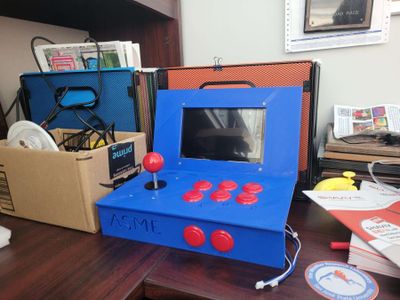 Assembly [Sanwa Parts and LCD Screen]