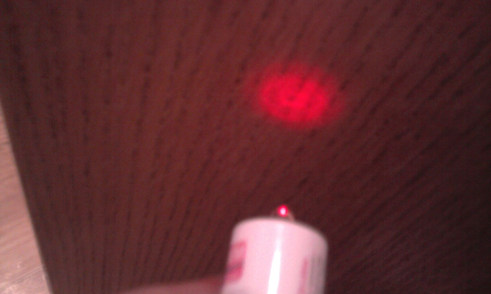 Linterna LED Hecha Con Un Blistick