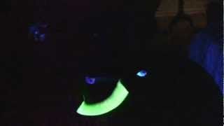 How to Make a Blacklight GloWorm Puppet: It's All in the Video