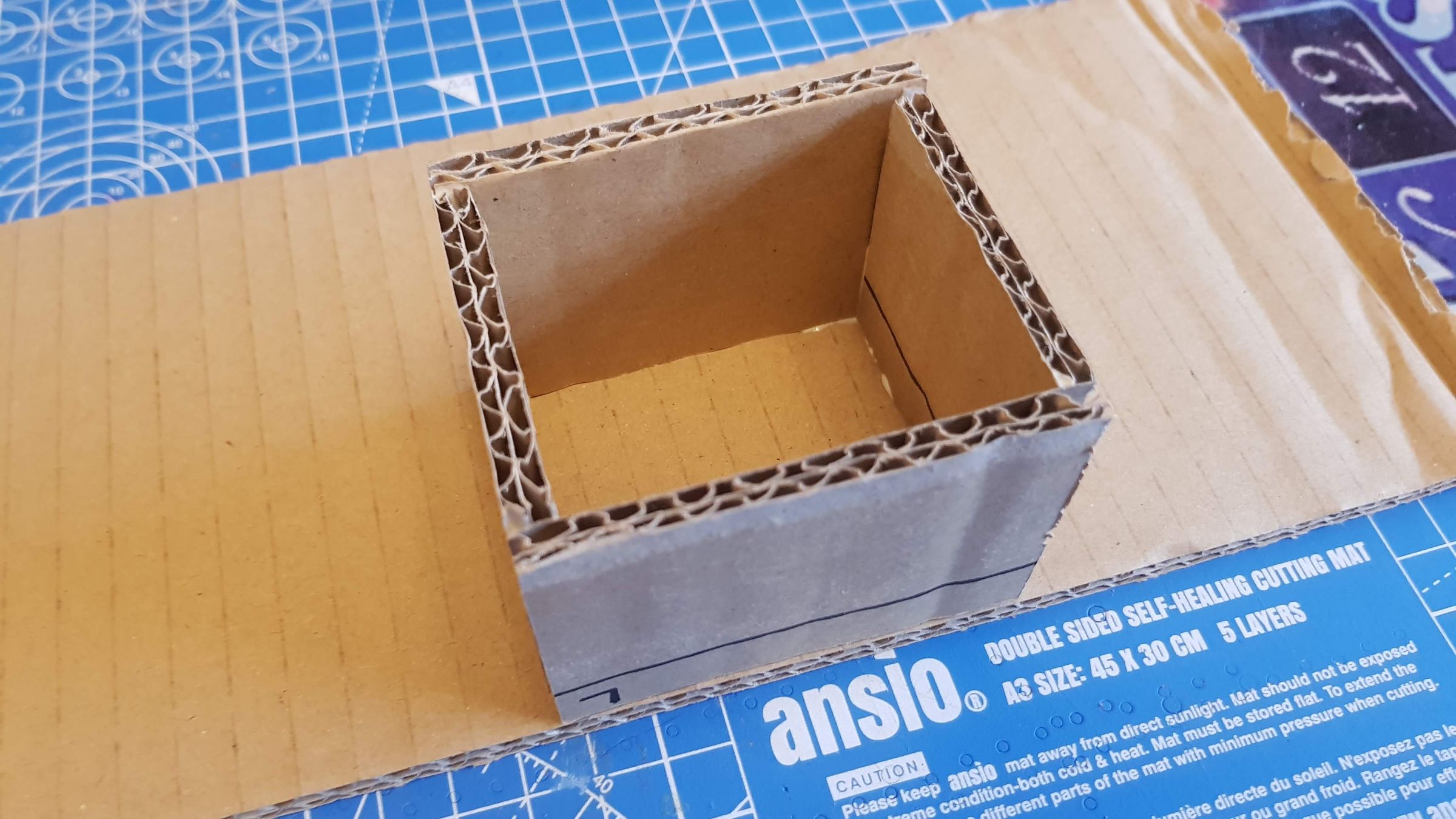 Making a Wooden Box Out of Cardboard 5 Steps (with Pictures