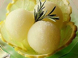 Lemon Garlic Sorbet