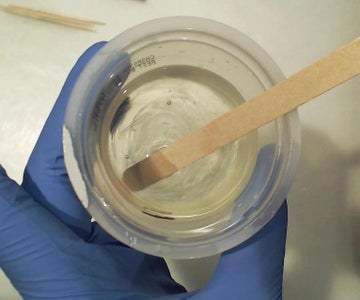 Mix and Pour the Resin