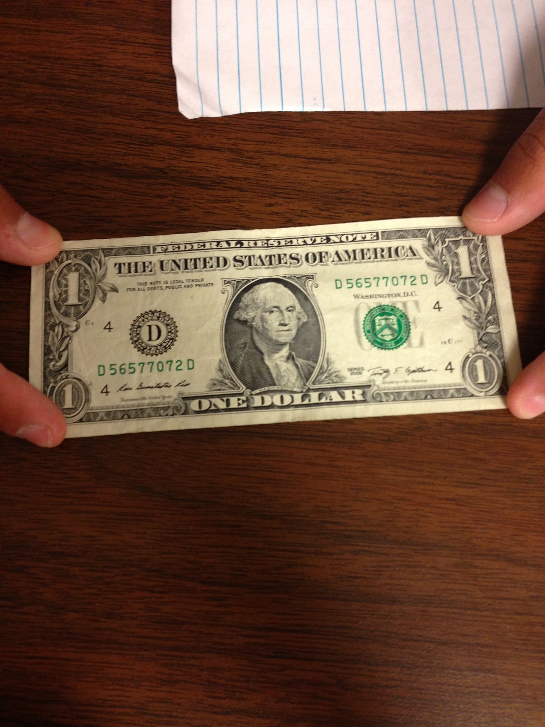 How to Make a Bowie Out of a Dollar Bill