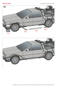 DeLorean BTTF Inspired Papercraft
