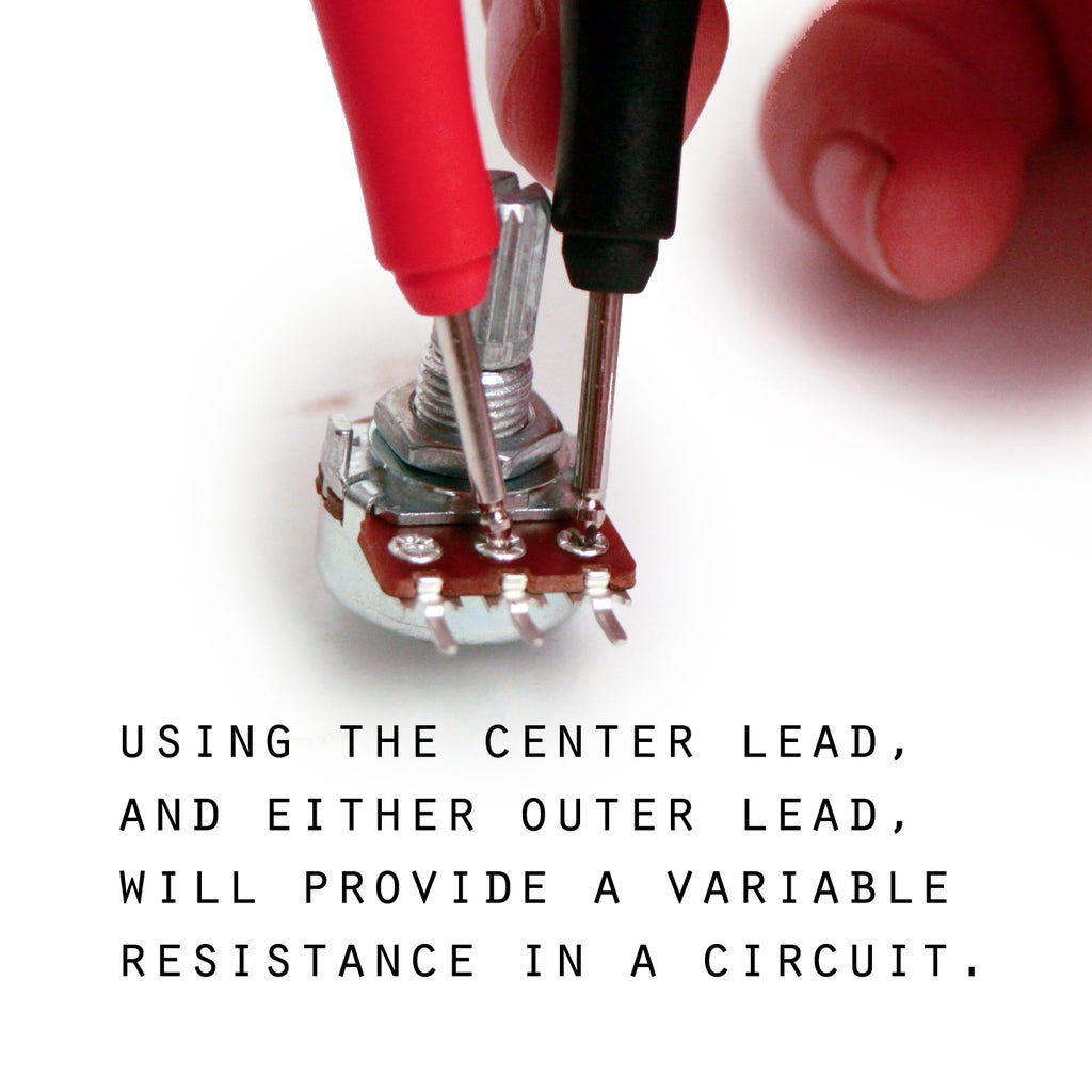 Working With Potentiometers Circuit Diagram