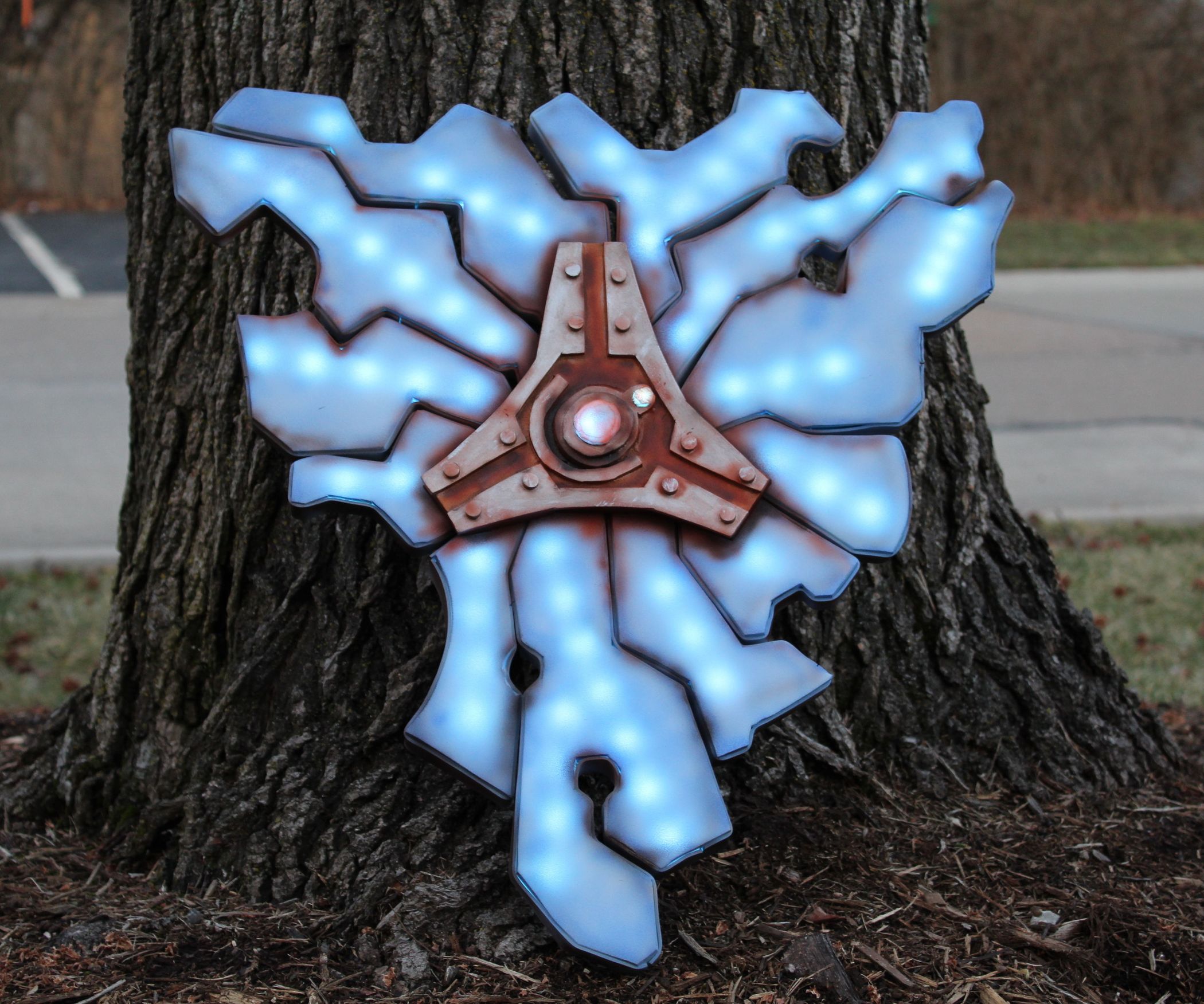 Painting the Guardian Shield From Legend of Zelda Breath of the Wild ...