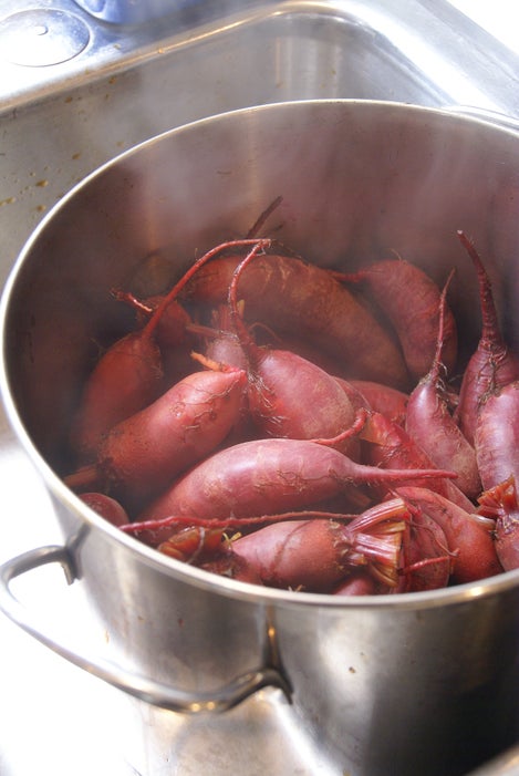 Drain the Beets.