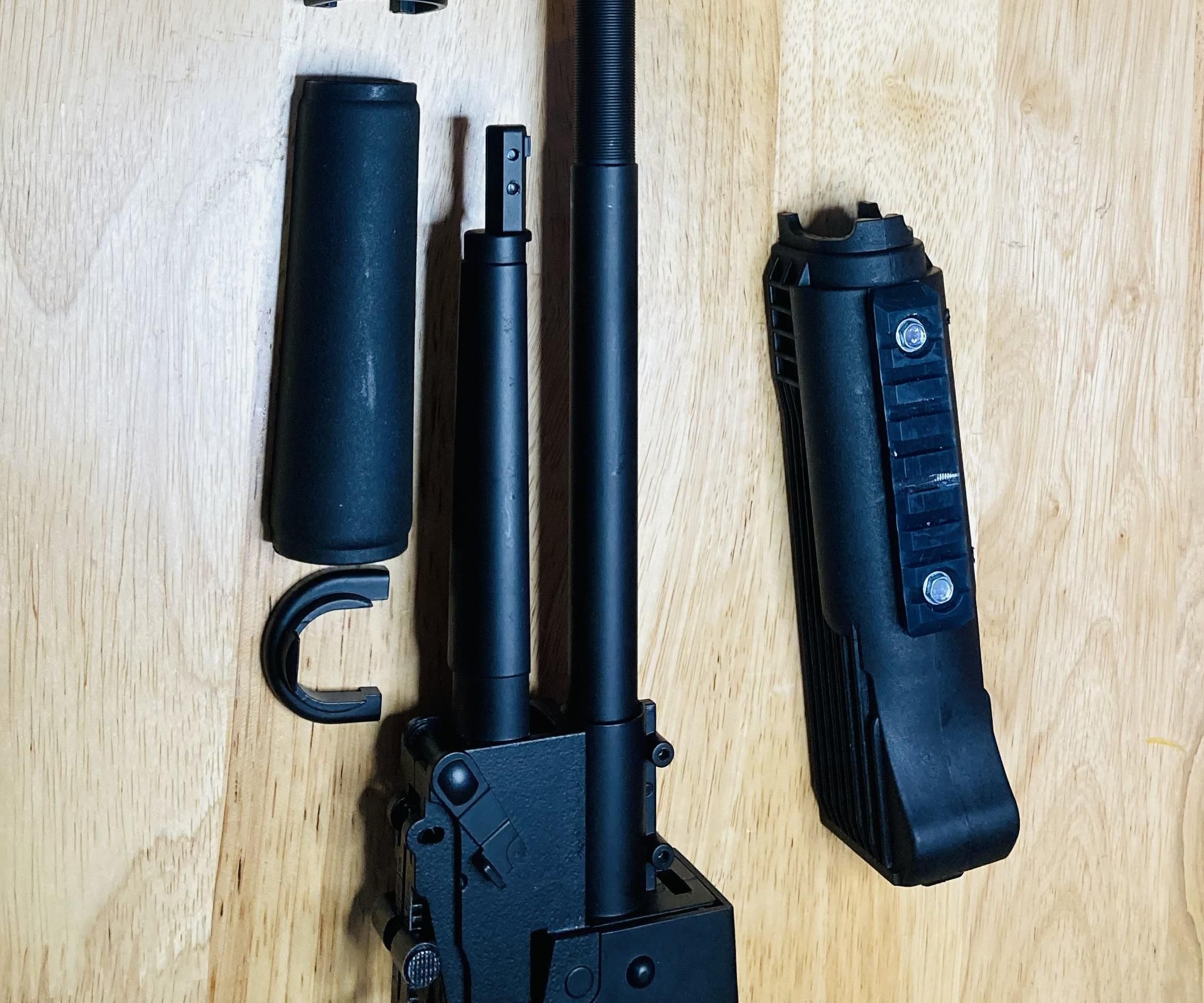 Disassemble CYMA AK-74 CM.031C Handguard