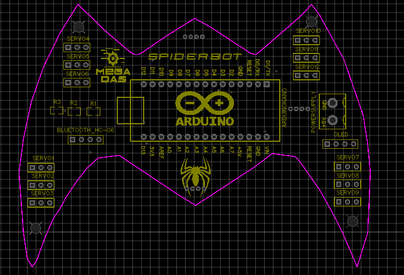 ARDUINO SPIDER ROBOT (QUADRUPED) : 7 Steps - Instructables