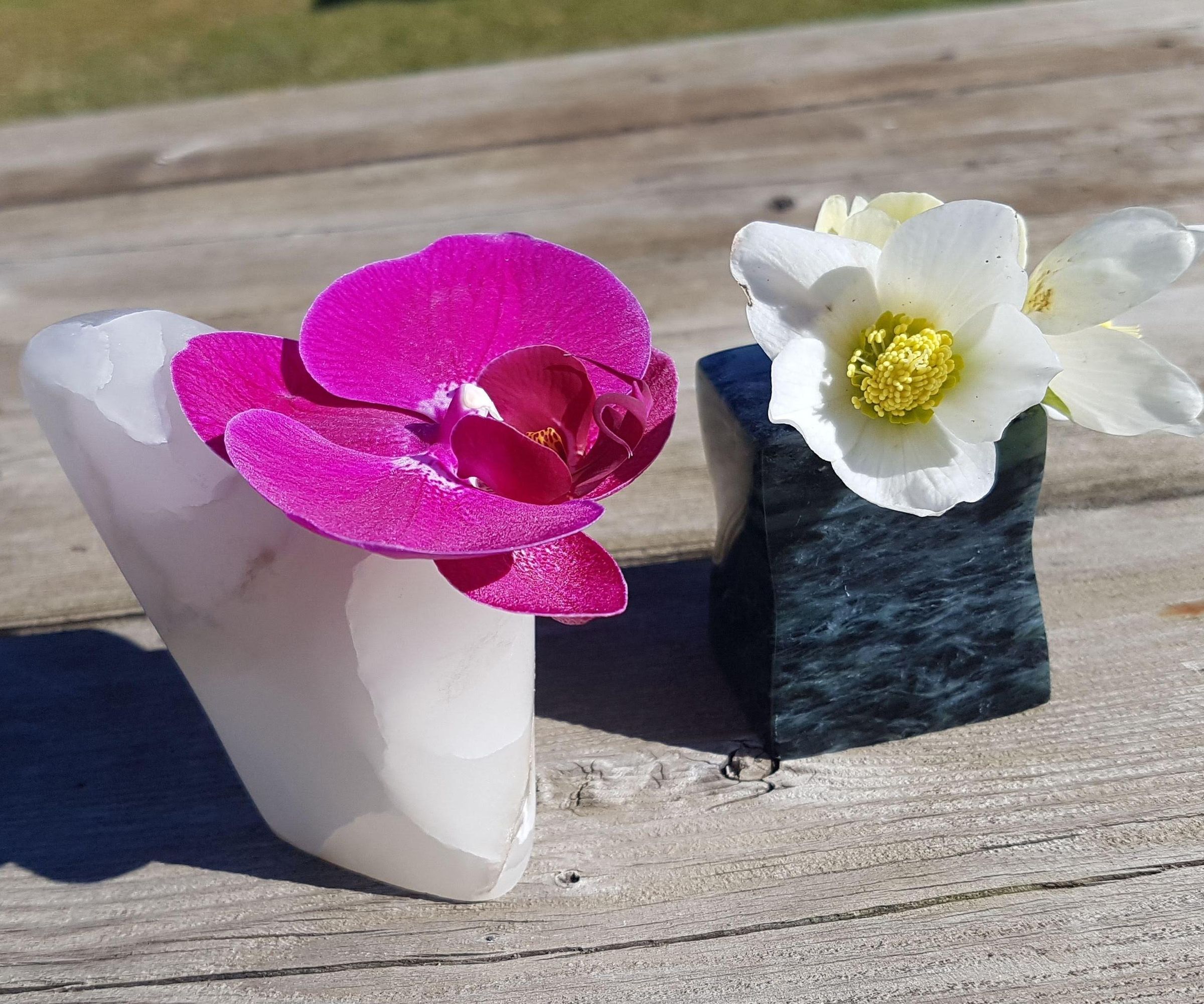 Carved Bud Vase