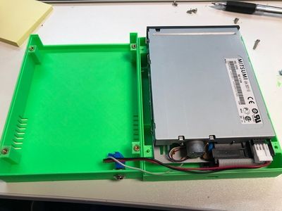 Amiga Arduino Floppy Drive Case/Enclosure : 5 Steps - Instructables