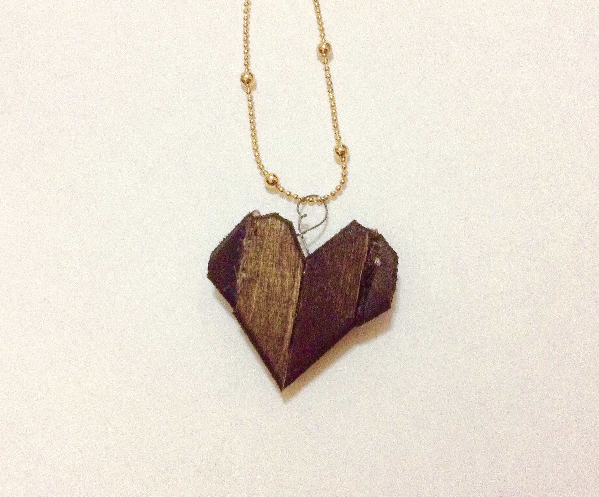 Wooden Mother's Day Heart