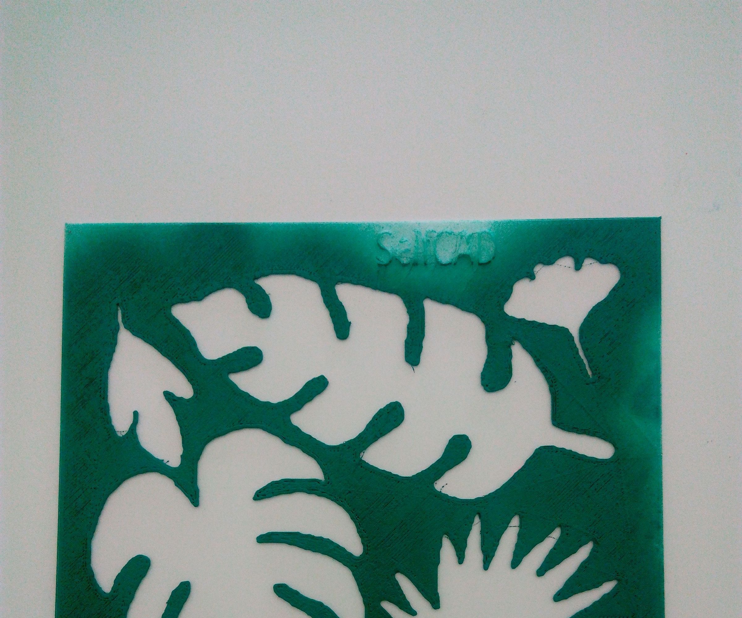 3D Printed Stencils | SelfCAD