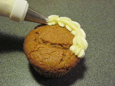 Frosting the Cupcakes